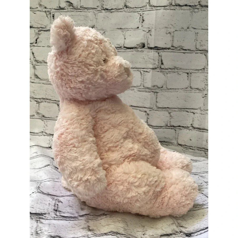 Jellycat Bartholomew Bear Large Blush Pink Plush Stuffed Animal Toy 14 inch